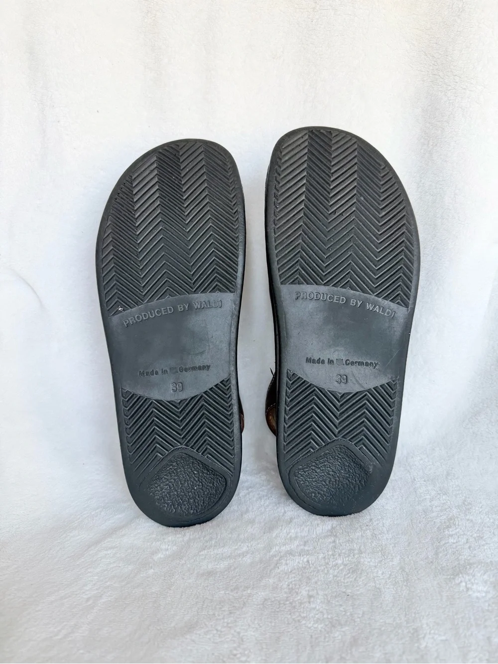 Finn Comfort Sylt Sandals Womens Brown Leather Soft Footbed Size EU 39 US 8.5